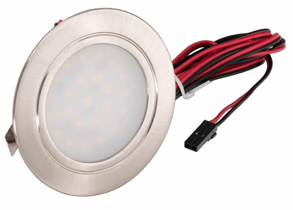 2,4Watt Möbel Einbaustrahler 12Volt Warmweiß