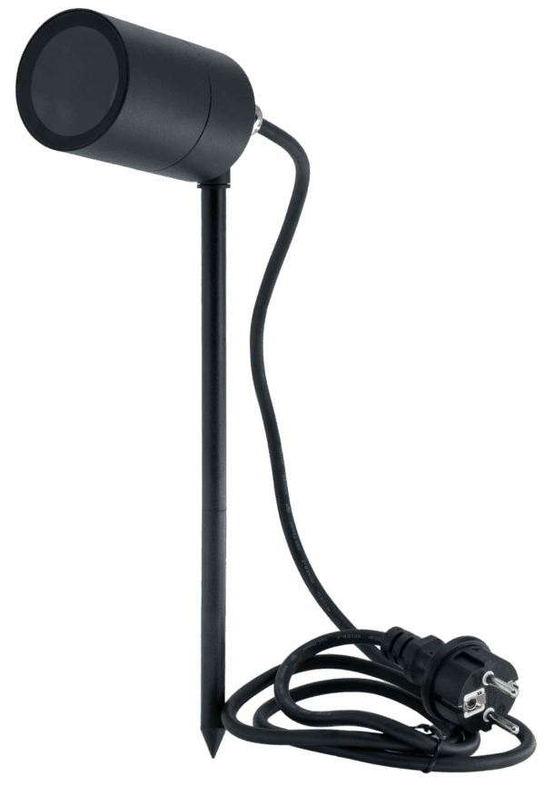Gartenleuchte ELA IP44 schwarz GU10 230Volt