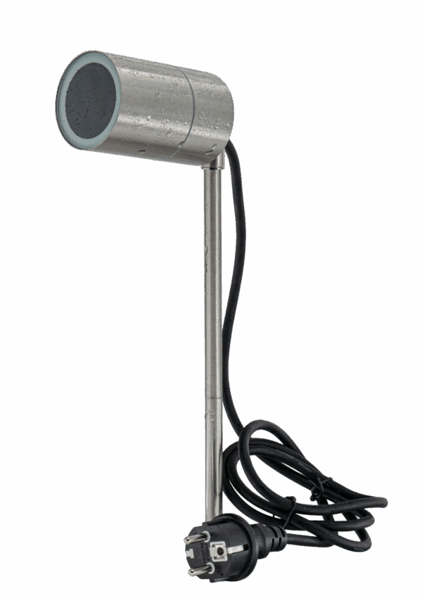 Gartenleuchte ELA IP44 Edelstahl GU10 230Volt