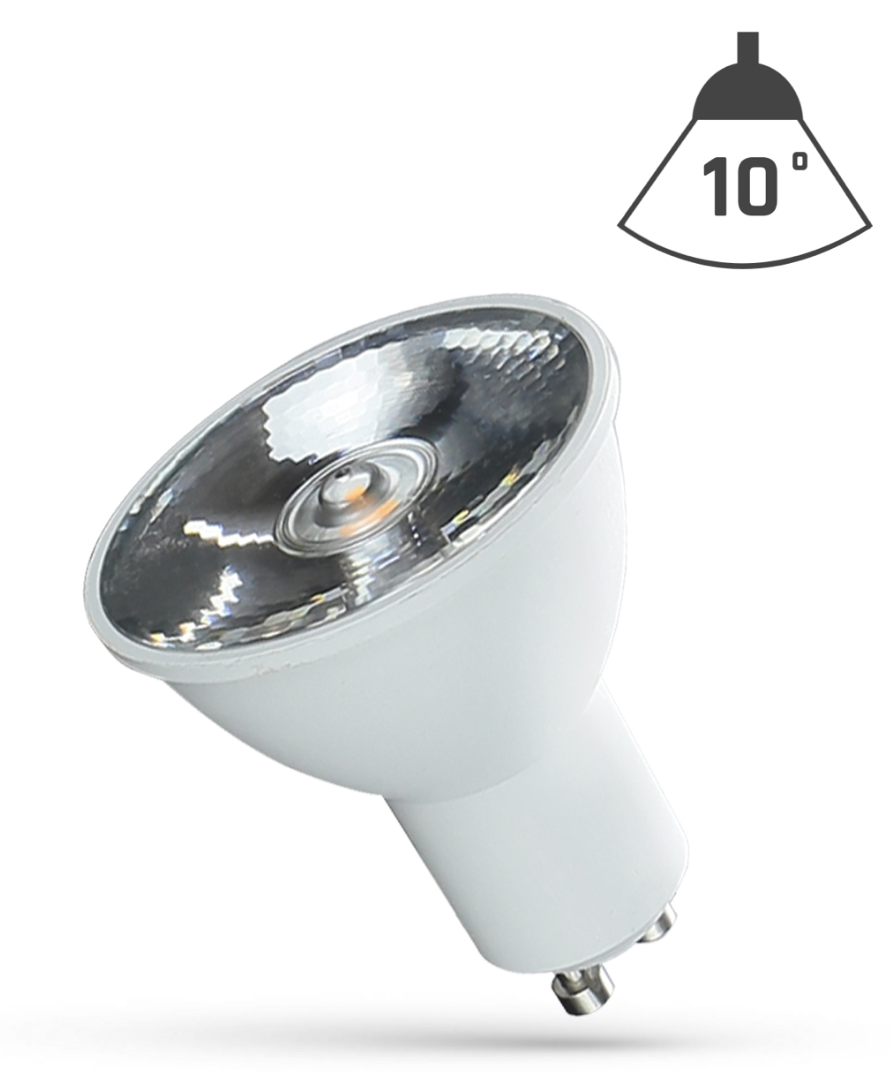 GU10 6Watt 10° LED 230Volt Leuchtmittel 1 GU10 6Watt 10° LED 230Volt Leuchtmittel
