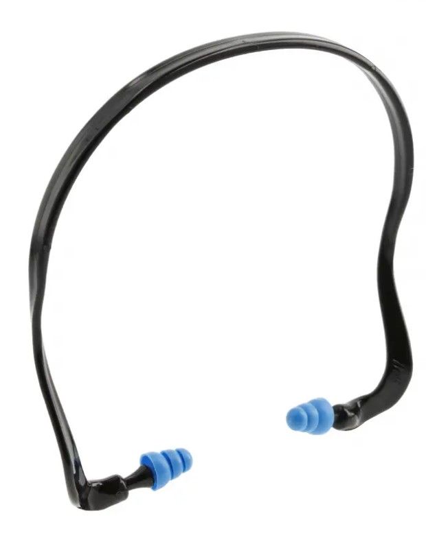 STEIN Gehörschutzstöpsel mit Kopfbügel – Schwarz/Blau, Unisex 1 STEIN Gehörschutzstöpsel mit Kopfbügel – Schwarz/Blau, Unisex