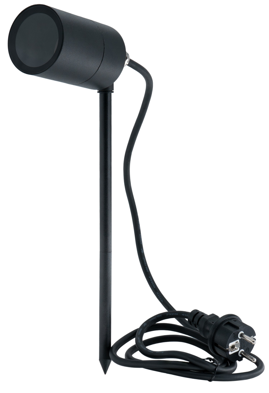 Gartenleuchte ELA IP44 schwarz GU10 230Volt 1 Unbenanntes Panorama 1 removebg
