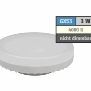 LED-Strahler 3Watt neutralweiß GX53 LS-353