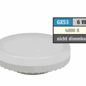 LED-Strahler 6Watt neutralweiß GX53 LS-653