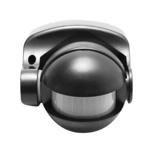 LED & Halogen Bewegungsmelder Schwarz IP44