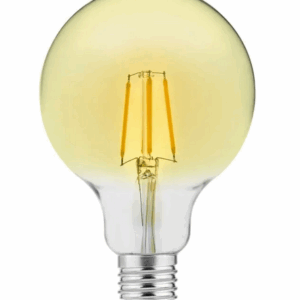 E27 LED Leuchtmittel G95 4Watt 300Lumen Goldglas