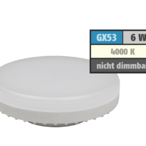LED-Strahler 6Watt neutralweiß GX53 LS-653