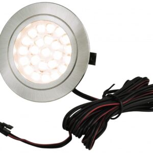 2Watt Möbel Einbaustrahler Tim 12Volt Warmweiß