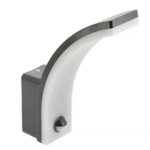 20Watt LED Wandleuchte NICEA mit Bewegungsmelder schwarz