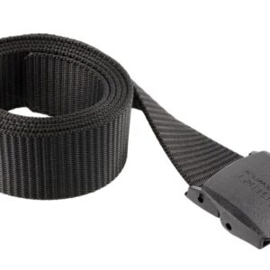 SOGEL Universalgürtel mit Kunststoffschnalle - Schwarz, 130 cm