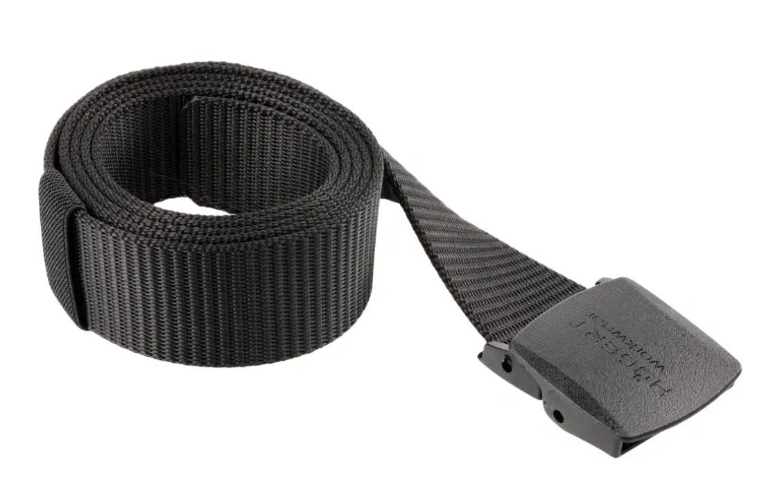 SOGEL Universalgürtel mit Kunststoffschnalle - Schwarz, 130 cm 1 SOGEL Universalgürtel mit Kunststoffschnalle - Schwarz, 130 cm