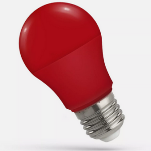 E27 LED Leuchtmittel ROT 4,9Watt