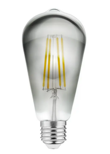 E27 LED Leuchtmittel ST64 6Watt 500Lumen Rauchglas 1 E27 LED Leuchtmittel ST64 6Watt 500Lumen Rauchglas