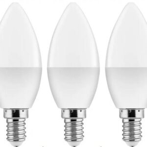 E14 5Watt LED Leuchtmittel (3er Pack) 400Lumen
