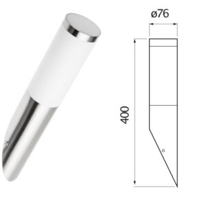 Fassadenleuchte Milano E27 230V Außenleuchte