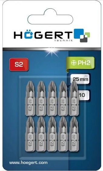 10x Bit PH2 25mm Kreuzbit Schraubendreher-Einsatz-Copy 1 10x Bit PH2 25mm Kreuzbit Schraubendreher-Einsatz-Copy