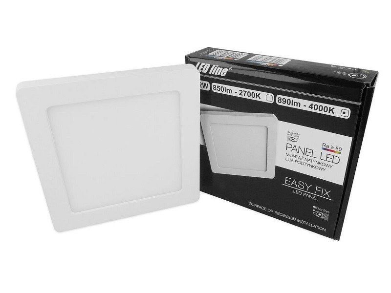 eng pl LED line R EasyFix panel square 12W 890lm 4000K daylight white