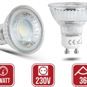 GU10 3Watt LED 230Volt Leuchtmittel