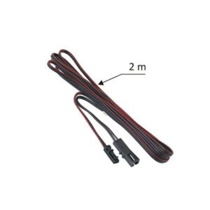 2Meter Kabelverlängerung mini AMP Stecker