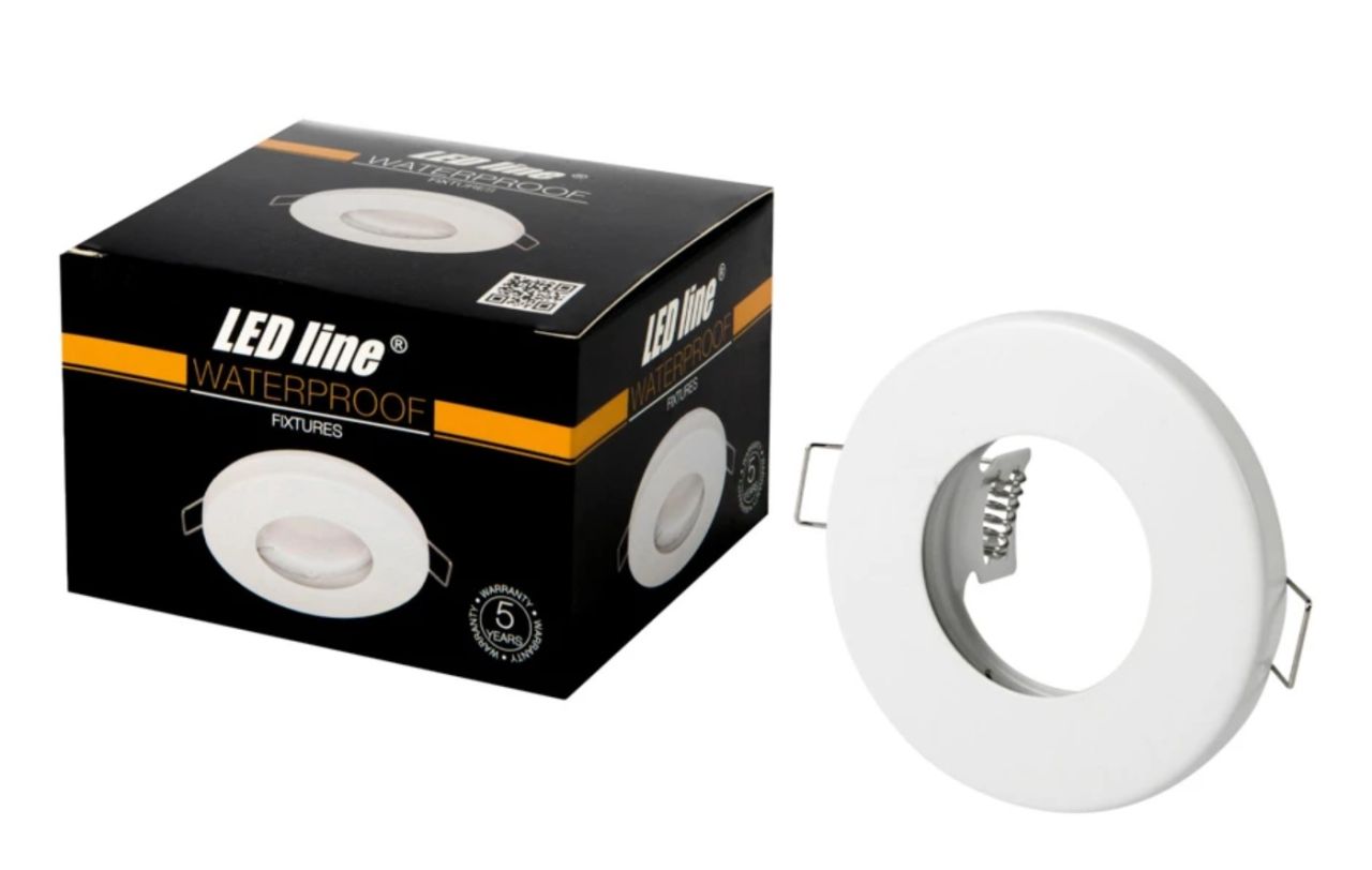 IP44 Einbaustrahler - weiss matt - B-Ware (2. Wahl) 1 IP44 Einbaustrahler - weiss matt - B-Ware (2. Wahl)