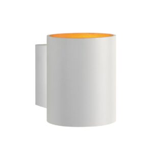 Wandleuchte Squalla Weiß / Gold - G9 Sockel - ohne Leuchtmittel