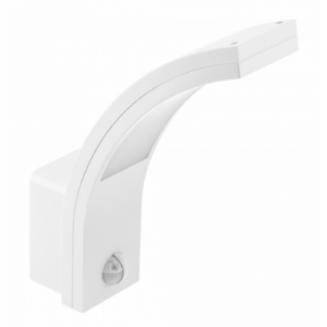 10Watt LED Wandleuchte IP54 PARIS weiß Bewegungsmelder