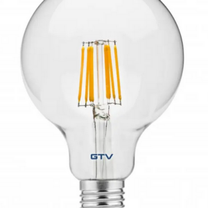 E27 LED Leuchtmittel G95 8Watt 880Lumen Klarglas